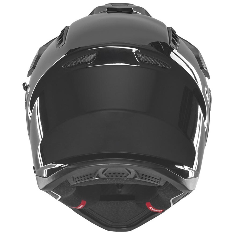 Cască de motocicletă enduro NOX N350 neagră