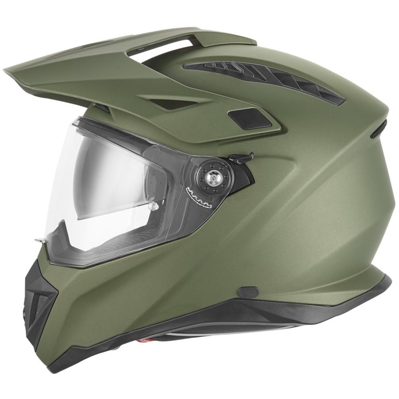 Cască de motocicletă enduro NOX N350 verde kaki
