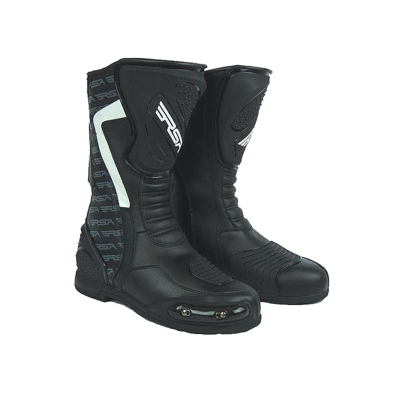 Boty na moto RSA Racing černé výprodej