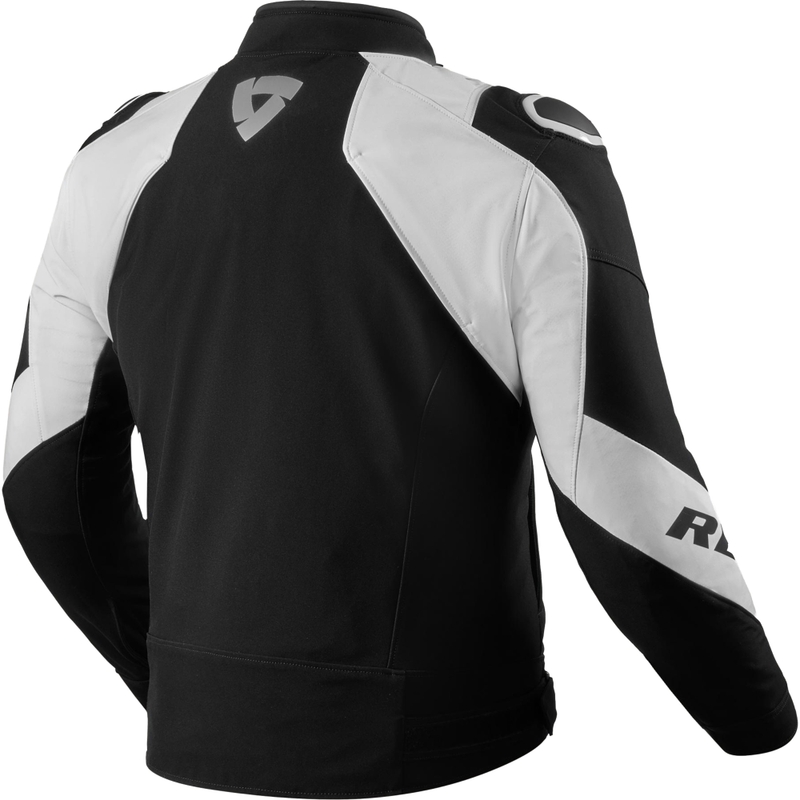 Geacă de motocicletă Revit Hyperspeed 3 H2O negru-alb