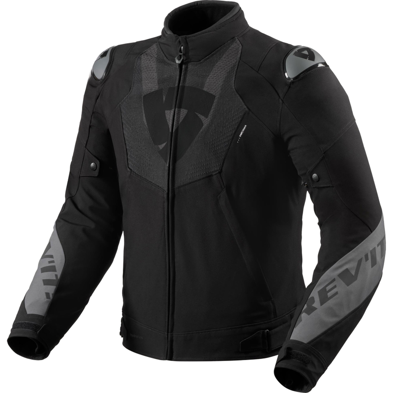 Geacă de motocicletă Revit Hyperspeed 3 H2O negru-gri