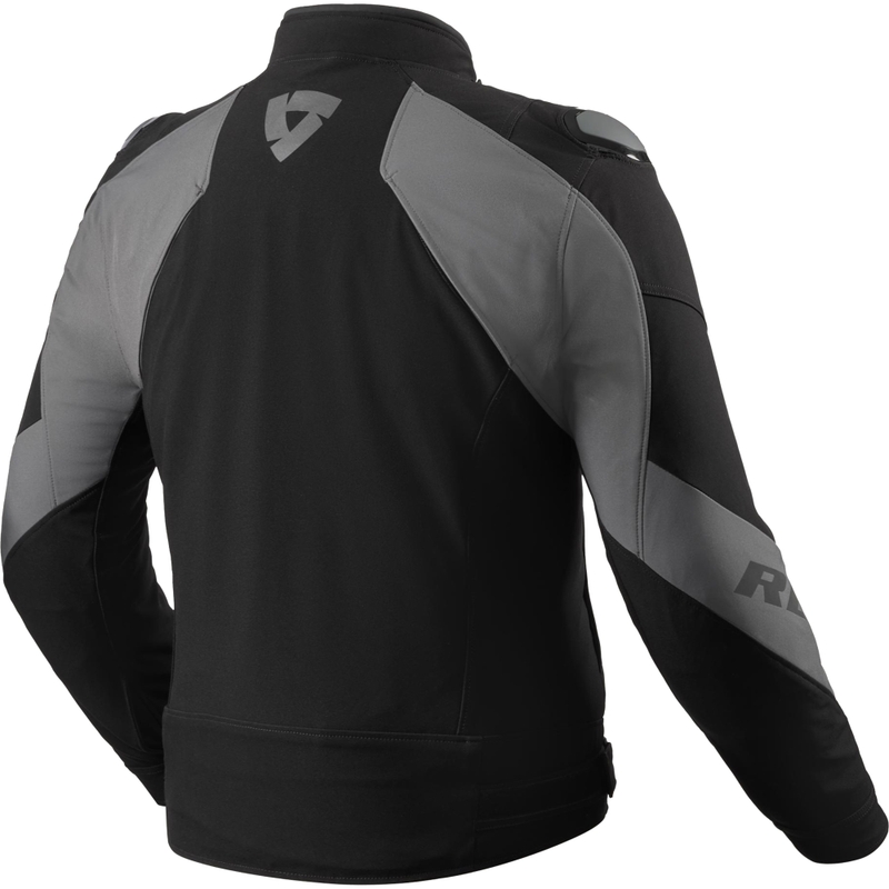 Geacă de motocicletă Revit Hyperspeed 3 H2O negru-gri