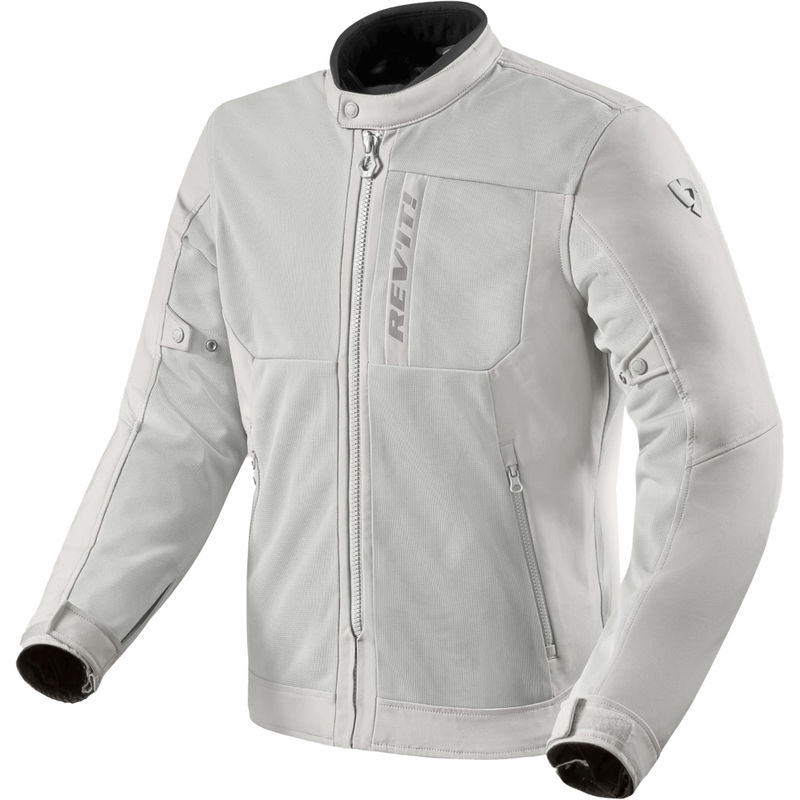 Jachetă motocicletă Revit Highcrest argintie