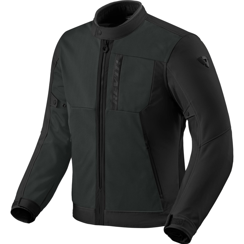 Jachetă motocicletă Revit Highcrest neagră