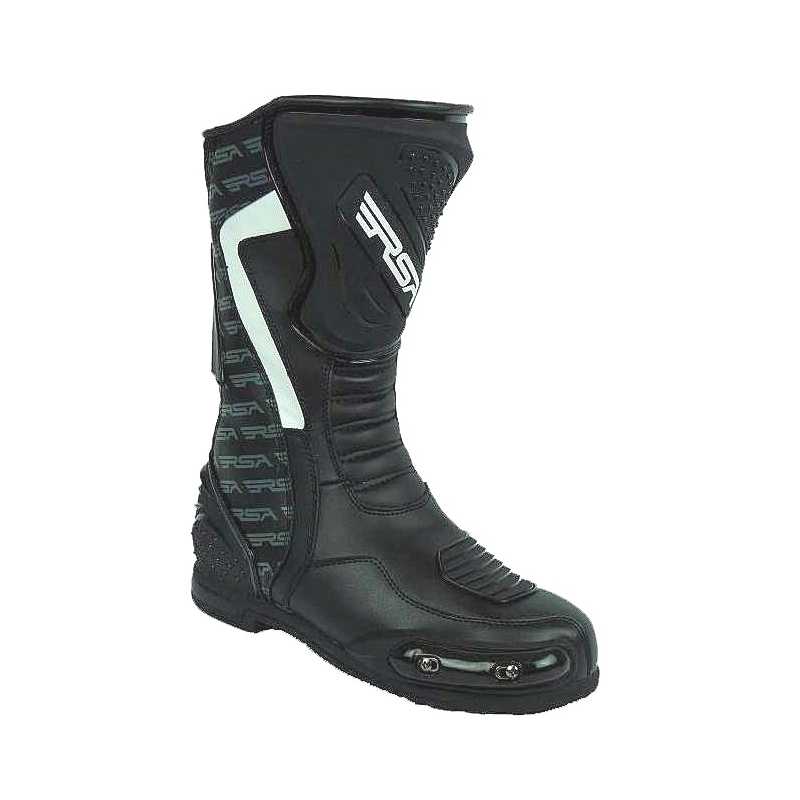 Boty na moto RSA Racing černé výprodej