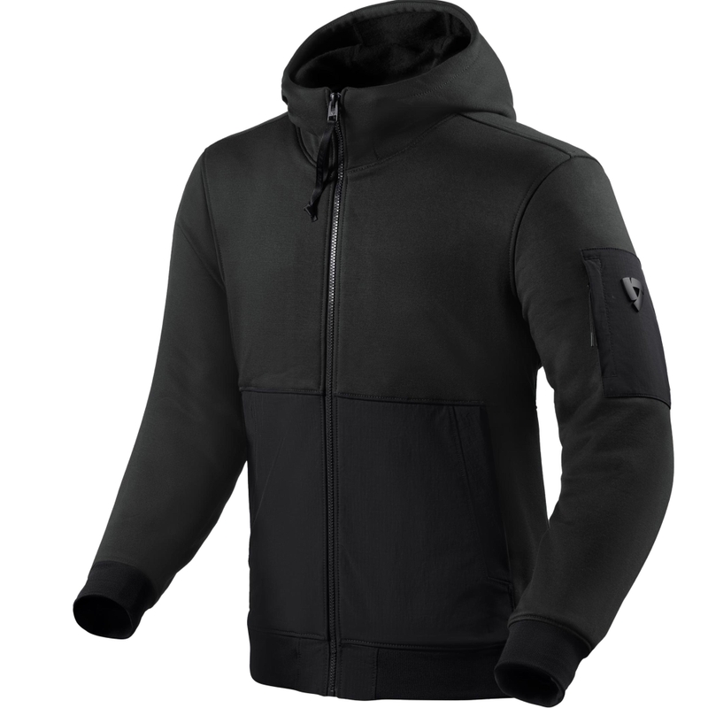 Geacă de motocicletă Revit Oakwood neagră