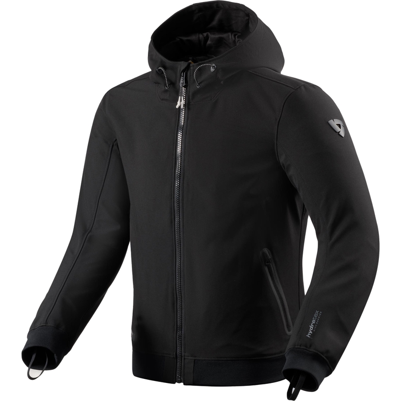 Jachetă moto Revit Saros WB Softshell neagră
