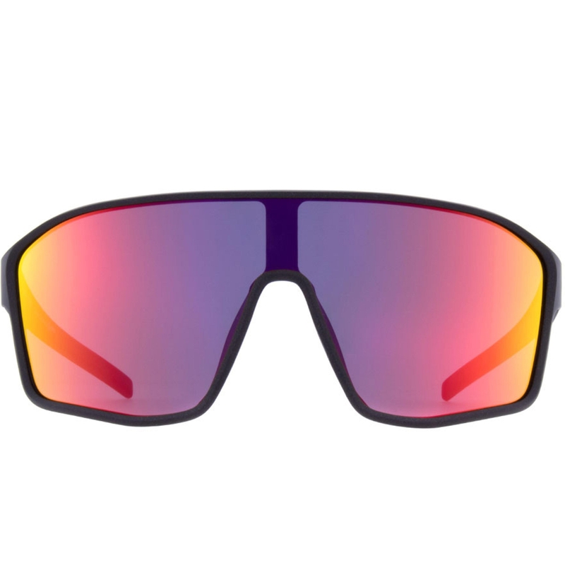 Ochelari de soare Red Bull Spect Daft negri cu lentile albastru-roșii