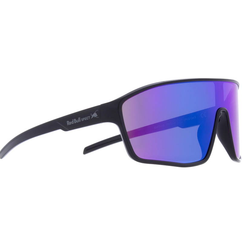Ochelari de soare Red Bull Spect Daft negri cu lentile violet