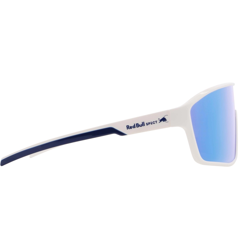 Ochelari de soare Red Bull Spect Daft albi cu lentile albastre