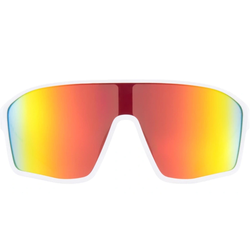 Ochelari de soare Red Bull Spect Daft albi cu lentile roșu-portocaliu