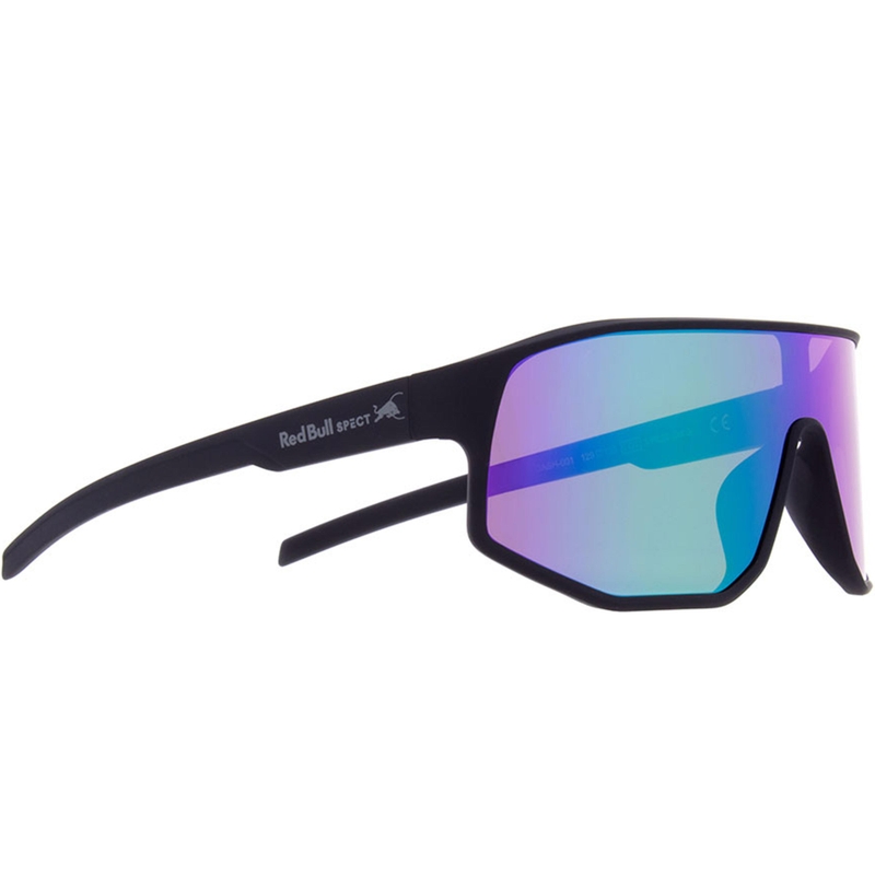 Ochelari de soare Red Bull Spect Dash negri cu lentile verzi-violete