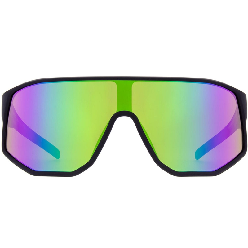 Ochelari de soare Red Bull Spect Dash negri cu lentile verzi-violete