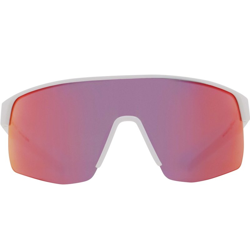 Ochelari de soare Red Bull Spect Dakota albi cu lentile albastru-roșii