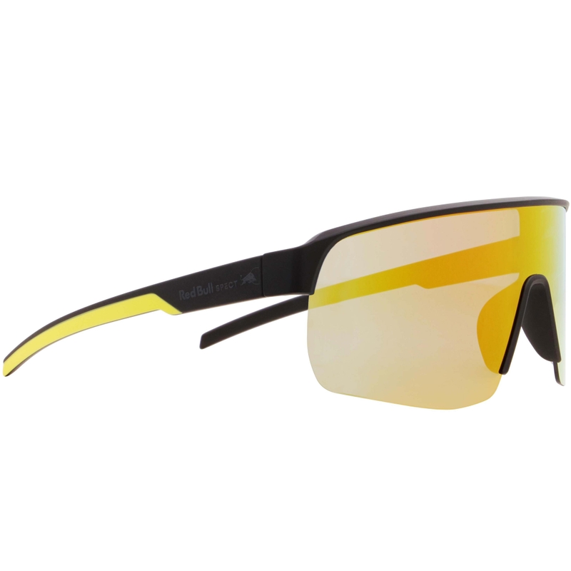 Ochelari de soare Red Bull Spect Dakota negri cu lentile albastru-galbene