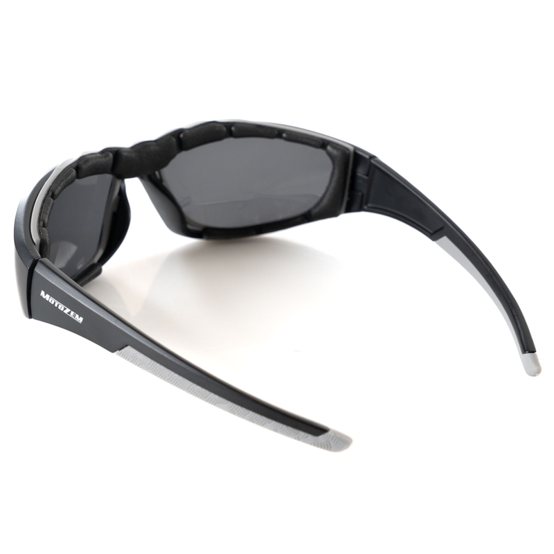 Ochelari de soare pentru căști deschise MotoZem Forma negri