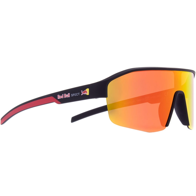 Ochelari de soare Red Bull Spect Dundee negri cu lentile portocalii