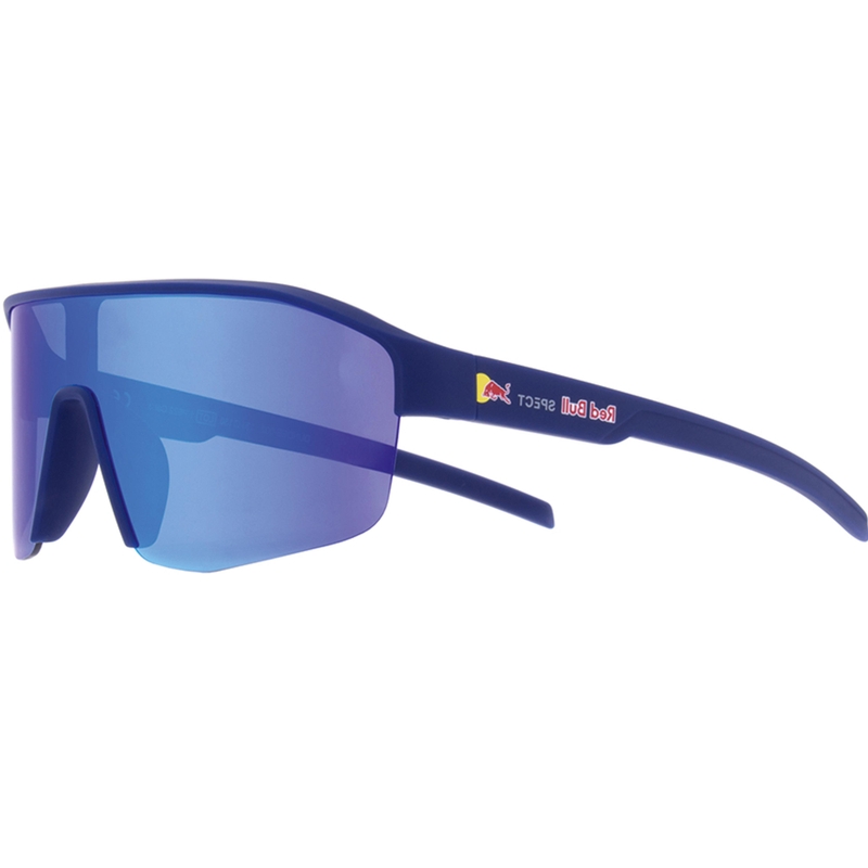 Ochelari de soare Red Bull Spect Dundee albaștri cu lentilă albastră