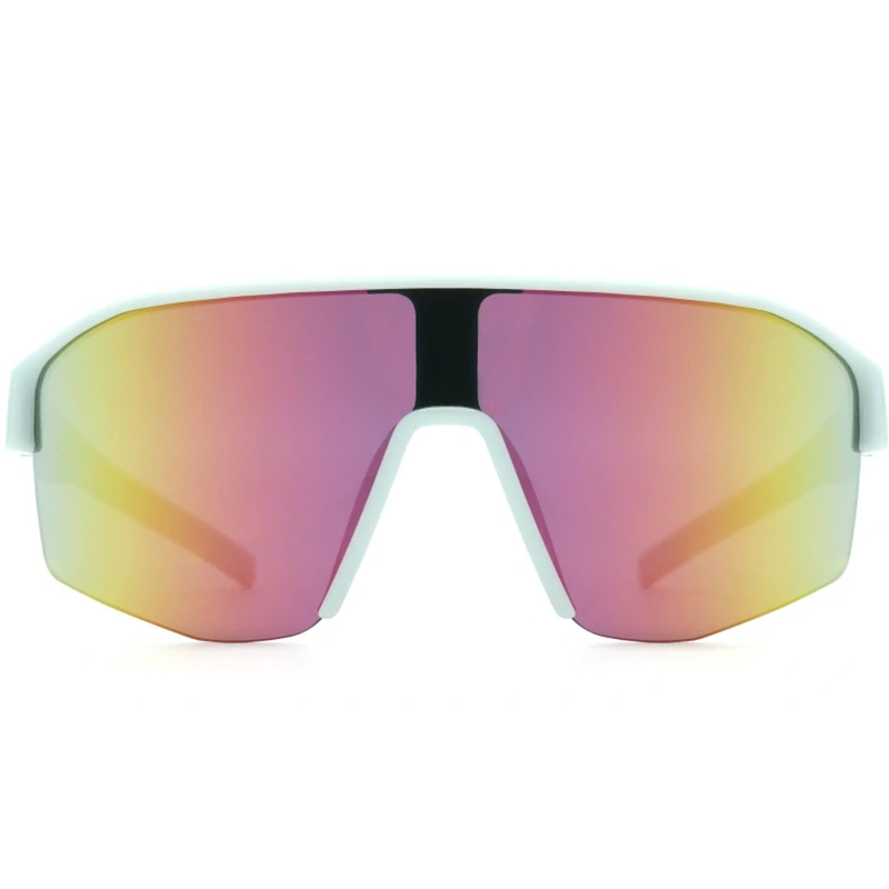 Ochelari de soare Red Bull Spect Dundee albastru deschis cu lentile roz