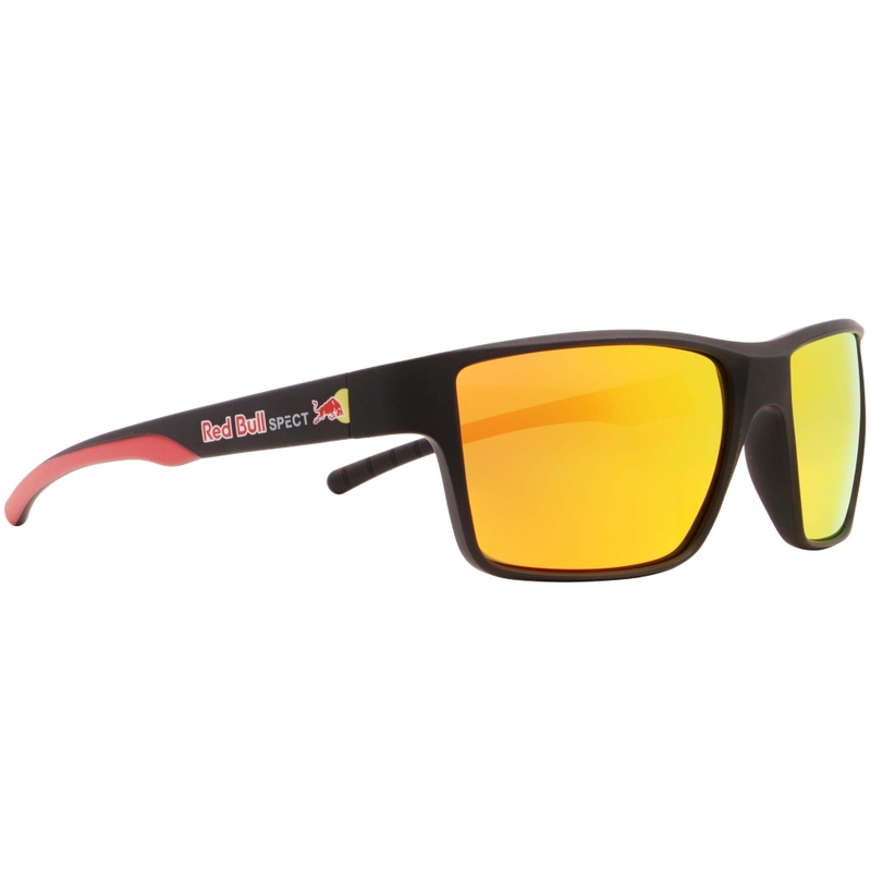 Ochelari de soare Red Bull Spect Chase negri cu lentile maro