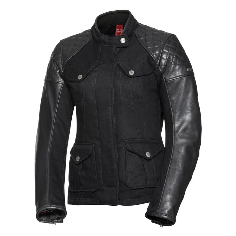 Jachetă de motocicletă iXS Jenny Black pentru femei
