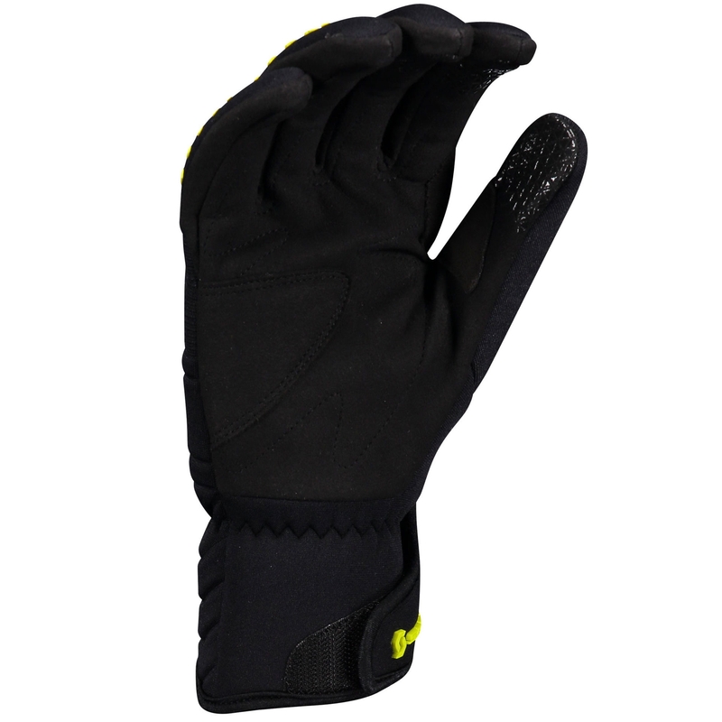 Mănuși de motocicletă SCOTT Ridgeline Negru-Verde Lime