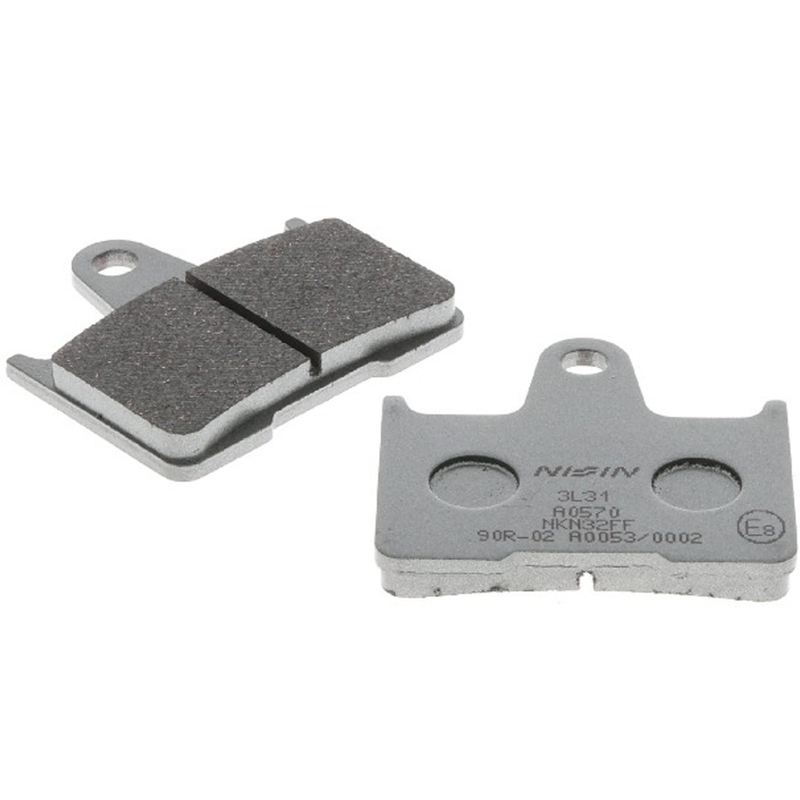 Plăcuțe de frână NISSIN semi-metalice 40x53.5x8.7 mm 2 buc