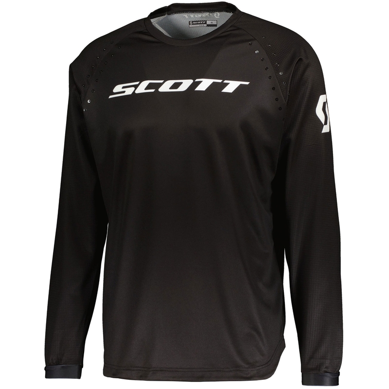 Tricou motocross SCOTT 350 SWAP EVO negru