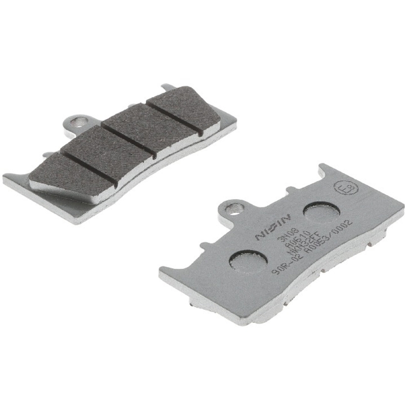 Plăcuțe de frână NISSIN semi-metalice 81x46x8 mm 2 buc
