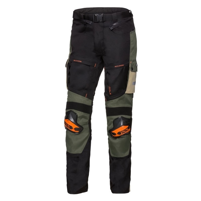 iXS Montevideo-RS1000 bej-verde-negru pantaloni de motociclete lichidare