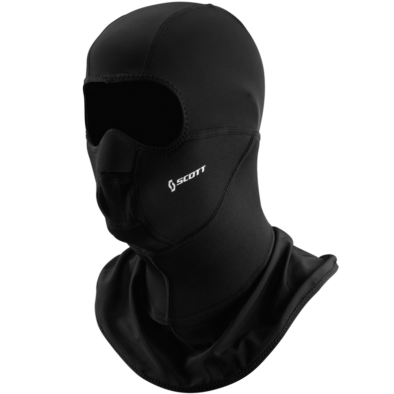 Cască de motocicletă SCOTT FACE HEATER neagră