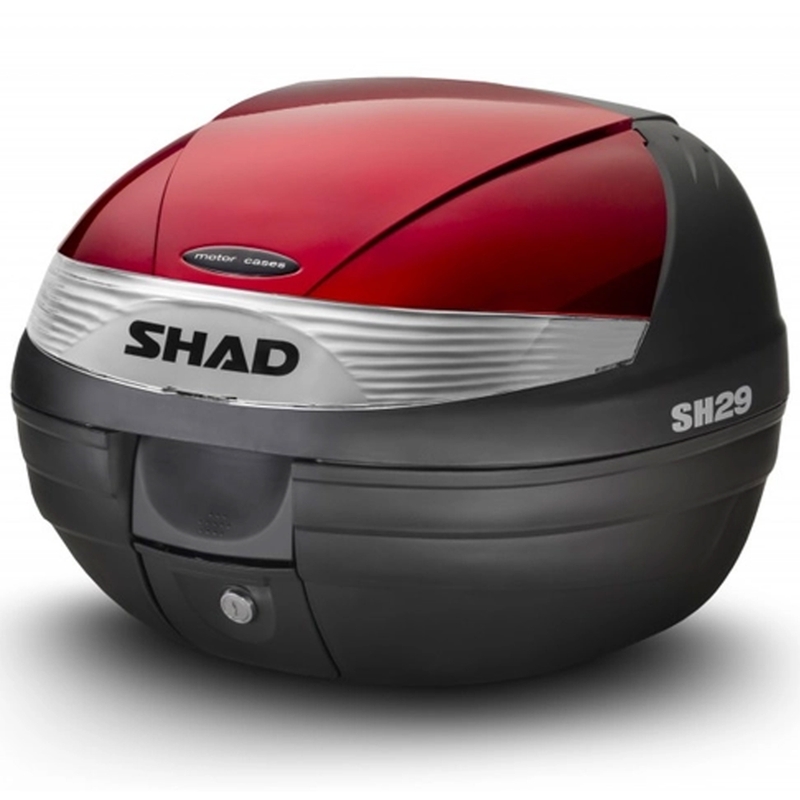 Top case cu capac colorat SHAD SH29 Rosu