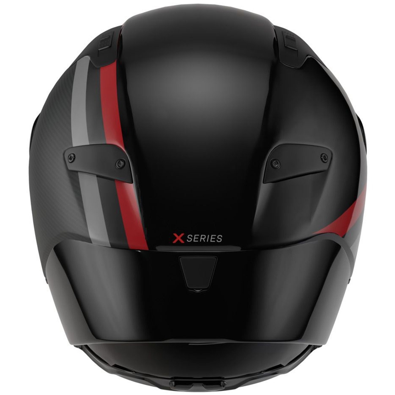 Cască integrală pentru motocicletă Nolan X-804 RS Ultra Carbon Gemini 364 gri-negru-roșu-antracit lucios