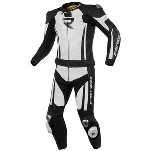 Salopetă pentru bărbați Street Racer Fasttrack alb-negru lichidare
