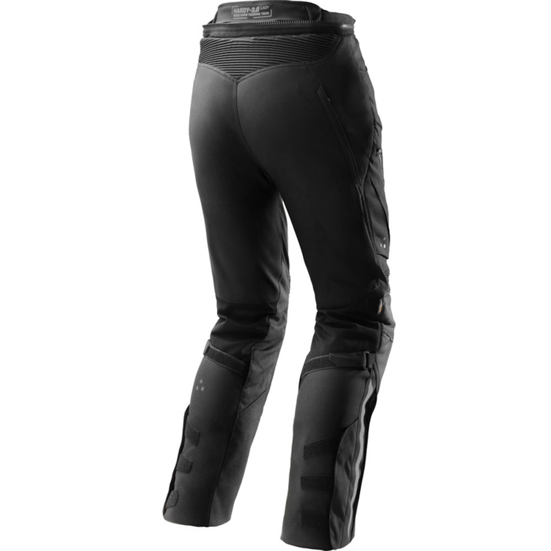 Pantaloni de motocicletă crop pentru femei Rebelhorn Hardy 3.0 negri