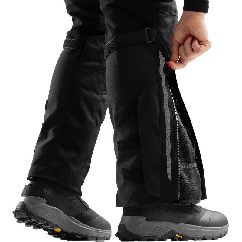 Pantaloni de motocicletă crop pentru femei Rebelhorn Hardy 3.0 negri