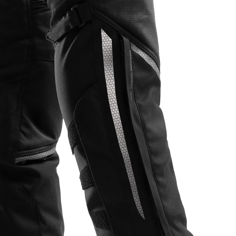 Pantaloni de motocicletă crop pentru femei Rebelhorn Hardy 3.0 negri