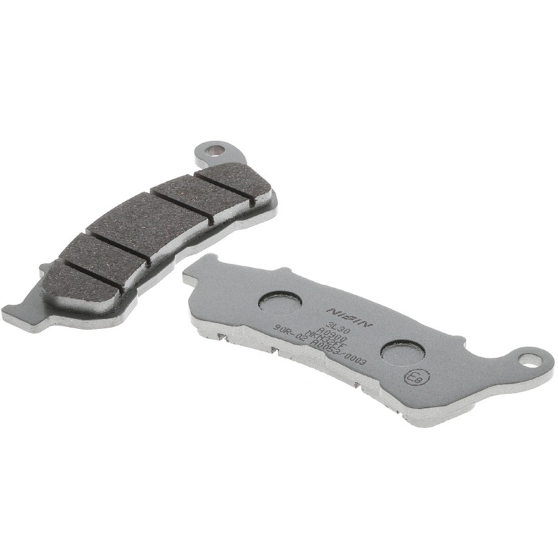 Plăcuțe de frână NISSIN semi-metalice 118x45.2x9.1 mm 2 buc