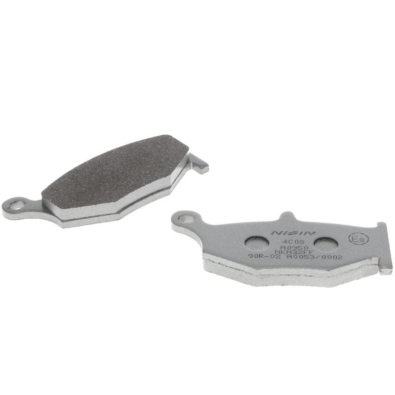 Plăcuțe de frână NISSIN semi-metalice 89.2x40.6x10 mm 2 buc