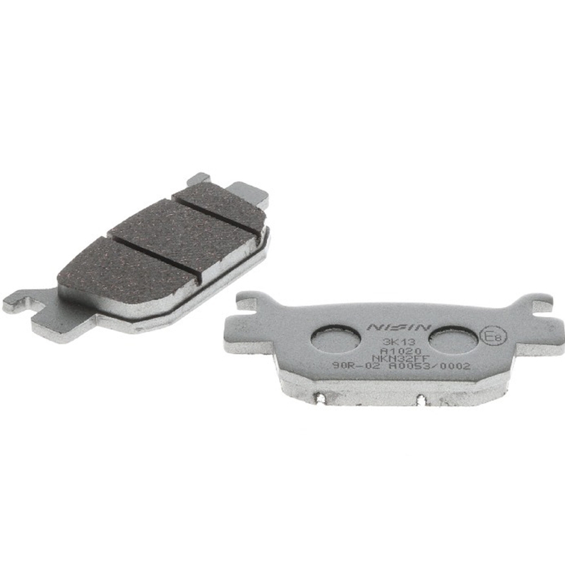 Plăcuțe de frână NISSIN semi-metalice 82x37.5x9 mm 2 buc
