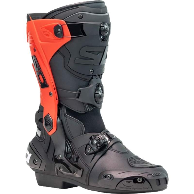 Cizme moto SiDi Rex negru-rosu