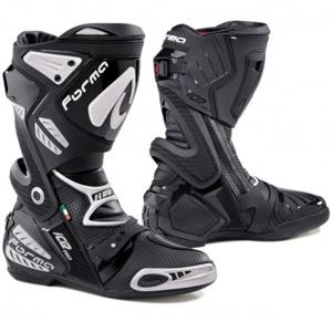 Cizme moto Forma Ice Pro Flow alb-negru