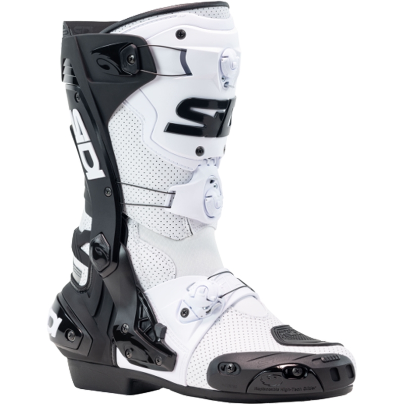 Cizme moto SiDi Rex Air negru-alb