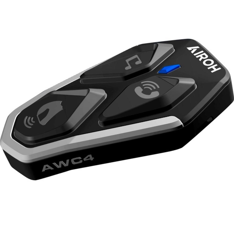 Interfon Bluetooth pentru motocicletă Airoh AWC4 negru