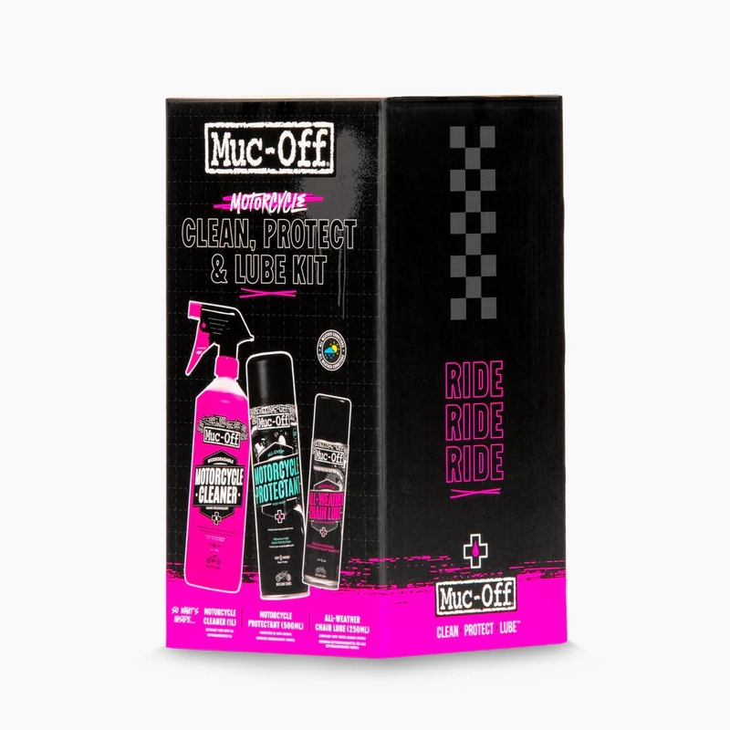 Motorcycle Clean Protect Lube Kit MUC-OFF