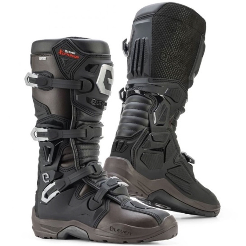 Cizme moto Eleveit X PRIVILEGE WP ENDURO negru-maro