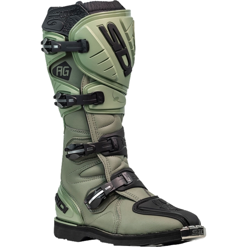 Ghete motocross SiDi Agueda verde-negru