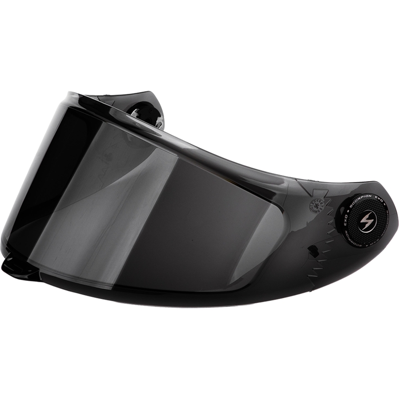 Vizier Scorpion KDS-F-04 pentru căști EXO-RACE Air, fumuriu închis