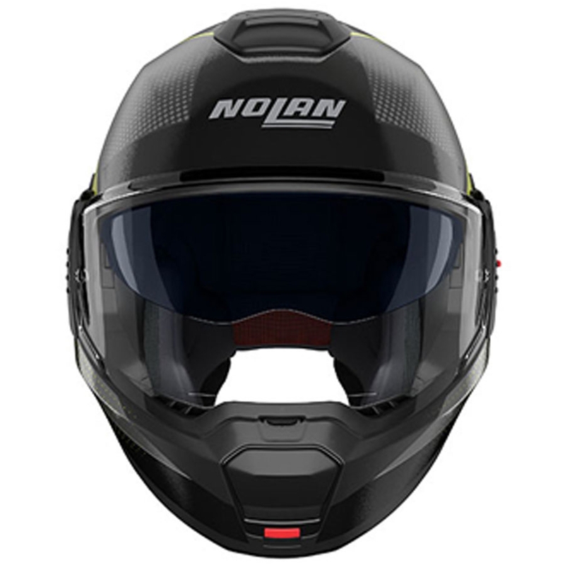 Cască de motocicletă pliabilă Nolan N120-1 Ciclone gri mat-negru-verde