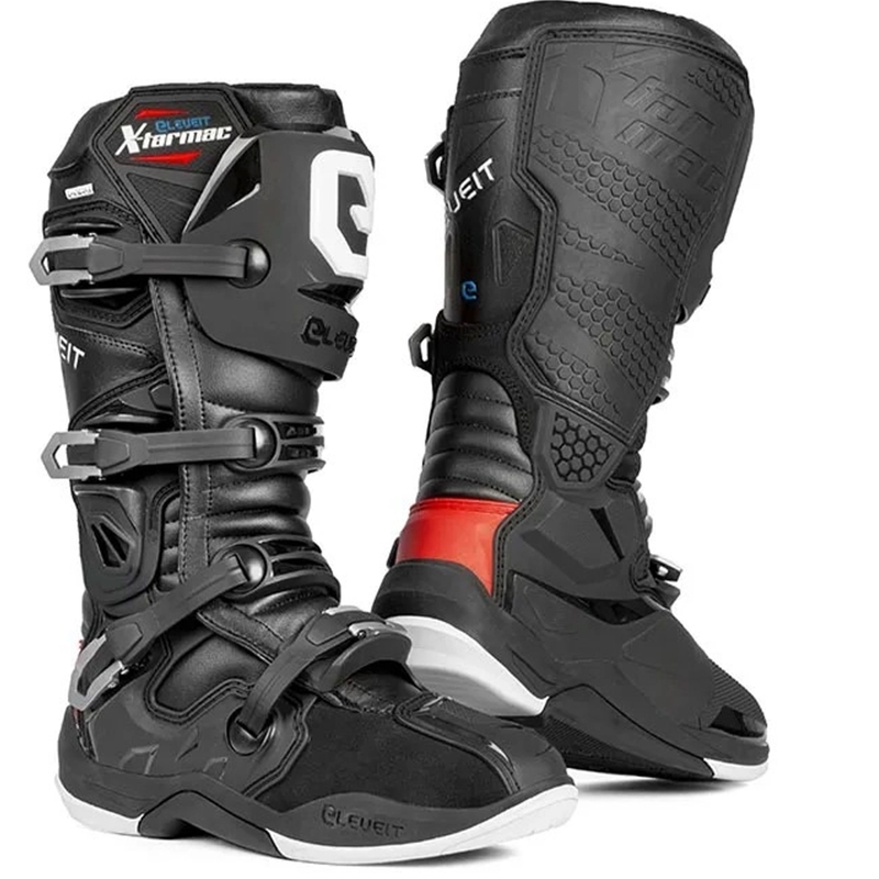 Eleveit X-Tarmac cizme de motocicletă negru
